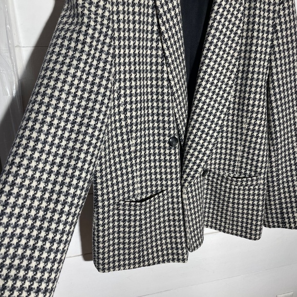 VINTAGE Pendleton Houndstooth Blazer 100% Wool Perfect Condition - Picture 2 of 7